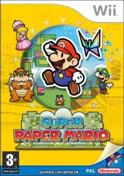 Super Paper Mario: Quels sont les 4 hros?