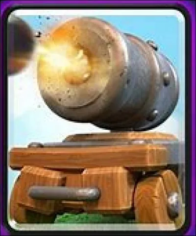 Le bouclier de la charrette &agrave; canon niveau 1 a ... points de vie