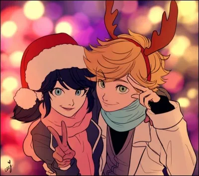 Finalement, Adrien et Marinette :