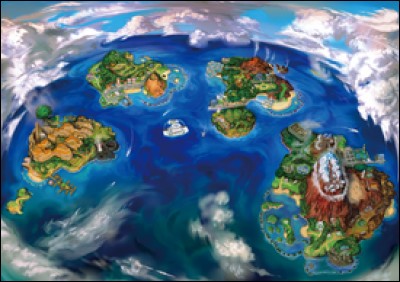 Quelle la première île du jeu Pokémon Soleil et Lune ?