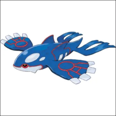 Dans quel jeu de la licence, Kyogre est-il le Pokémon principal ?