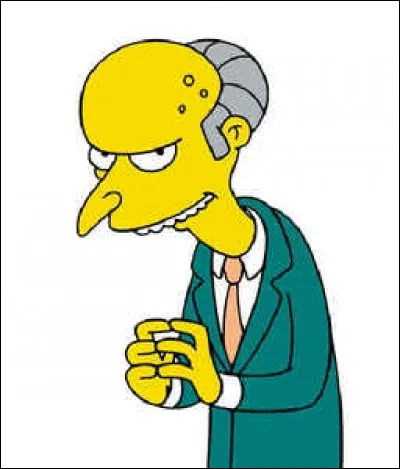 Quel est le nom complet Mr Burns ?