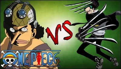 Kuro aide Luffy à combattre Usopp.