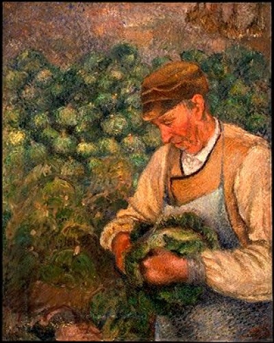 Qui a peint "Le vieux paysan" ?