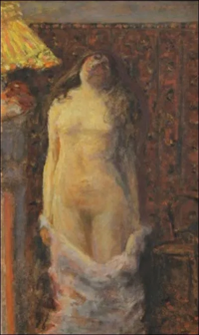 À qui doit-on "Femme nue à la lampe" ?