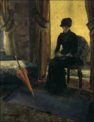 Qui a peint "La dame sombre" ?