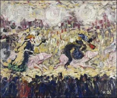 Qui a peint "Carousel de cochons Place Pigale" ?