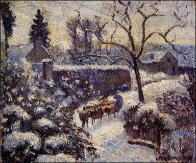 À qui doit-on "Effet de neige à Monfoucault" ?