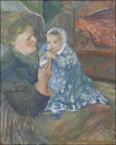 Qui a peint cette mère et son fils ?