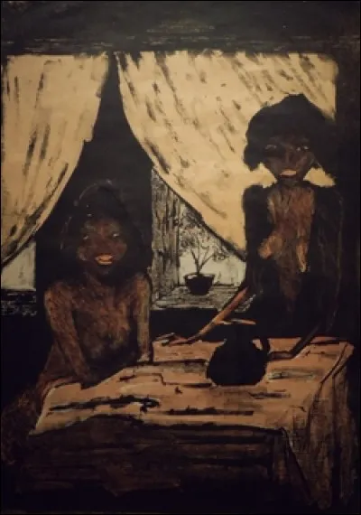 Qui a peint "Tziganes dans leur intérieur" ?