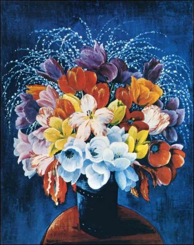 Qui est le peintre du "bouquet de tulipes" ?