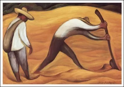 Qui a peint "Les paysans" ?