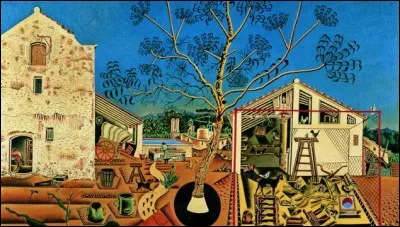 Qui a peint "La ferme" ?