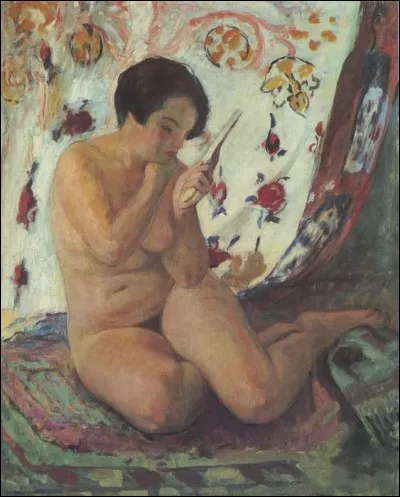 Qui a peint cette femme devant son miroir ?