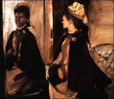 Qui a peint cette femme face à son miroir ?