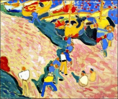 Qui a peint "La pêche à Collioure" ?