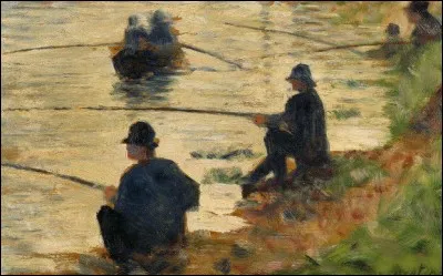 Qui a peint "Les pêcheurs à la ligne" ?