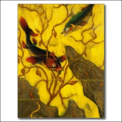 Qui a peint "Poissons et crustacés" ?