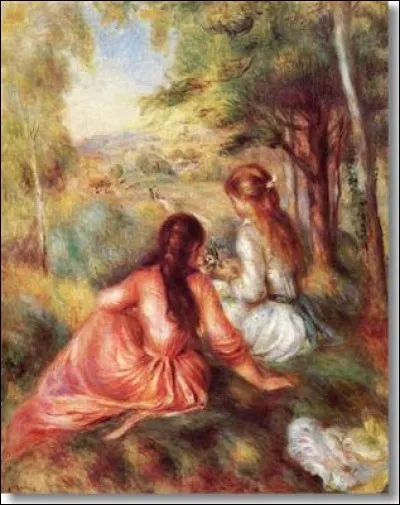 Qui a peint "Cueillette des fleurs" ?