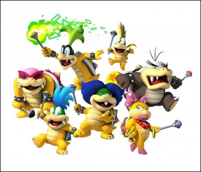 Dans quel jeu n'apparaissent pas les Koopalings ?