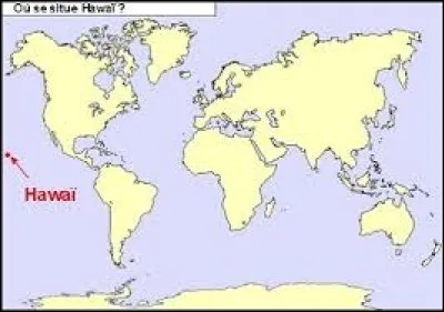 Dans quel océan se situe Hawaï ?
