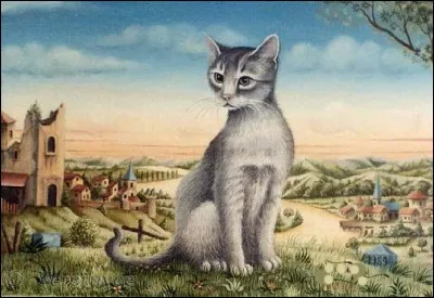 C'est le peintre des chats !