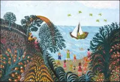 Qui a peint ce bord de mer ?