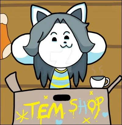 Quand le Temmie du Tem Shop part faire ses études, que reste-t-il sur place ?