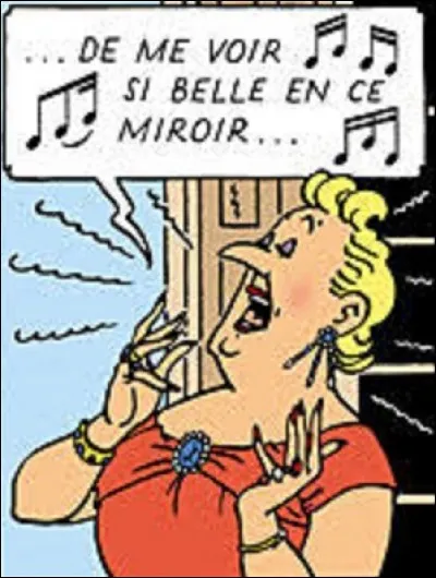 Bande dessinée : 
Dans lequel de ces trois albums de Tintin, la cantatrice italienne Bianca Castafiore fait-elle sa première apparition ?
