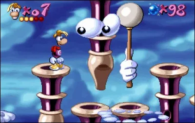 De retour au premier Rayman, comment s'appelle le second niveau du Ciel Chromatique ?