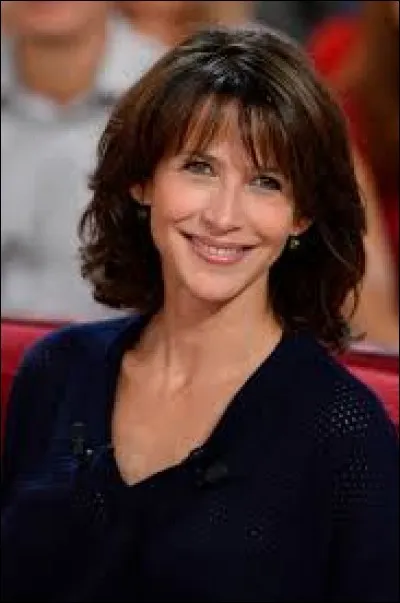L'actrice Sophie Marceau.