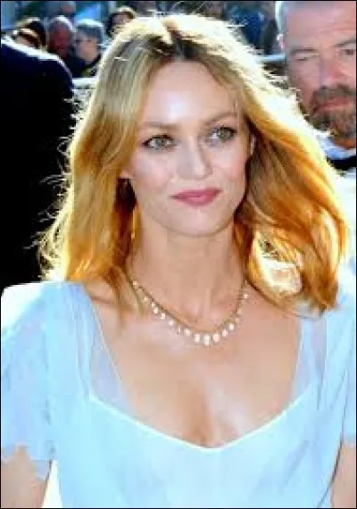 L'actrice et chanteuse Vanessa Paradis.