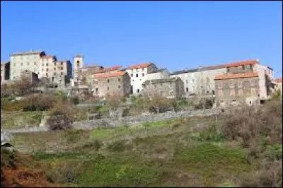 Commune Corse, dans l'arrondissement de Corte, Canale-di-Verde se trouve dans le département ...