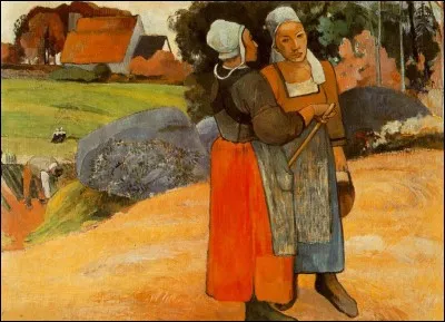 J'ai peint ces paysannes bretonnes, je suis Paul...