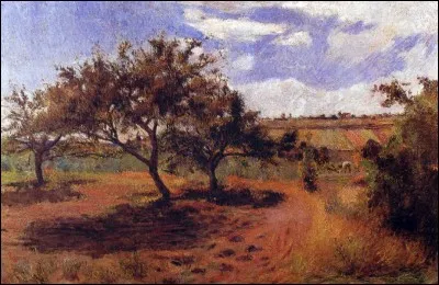 J'ai peint les pommiers de l'Ermitage, je suis Paul...