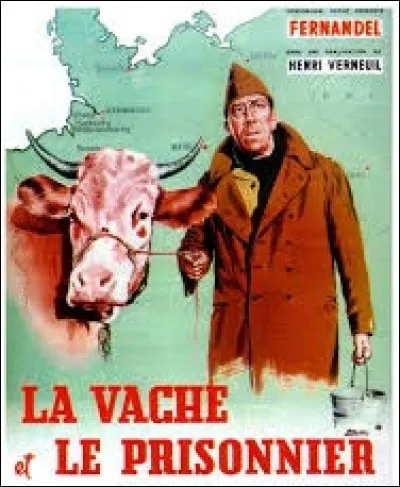 F - Dans ce film (voir image), "Fernandel" incarne un Français prisonnier de guerre en Allemagne pendant la Première Guerre mondiale.