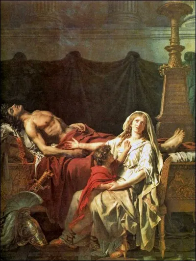 H - Dans la mythologie grecque, "Hector", prince de Troie, est marié à Andromaque.