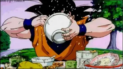Quel est le plus grand plaisir des sens pour Goku ?