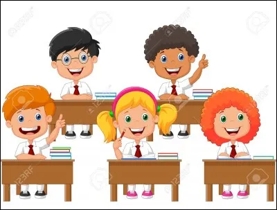En classe :