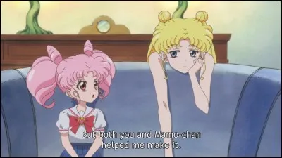 Usagi, aux cheveux blonds, est-elle jalouse de Chibiusa ?