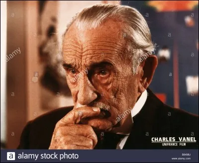 Dans quel film d'Alfred Hitchcock Charles Vanel a-t-il joué ?