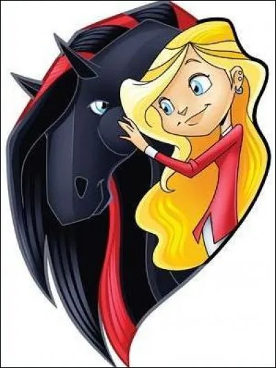 Quelle fille a une jument noire ?