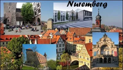 Nuremberg est une ville d'Allemagne.