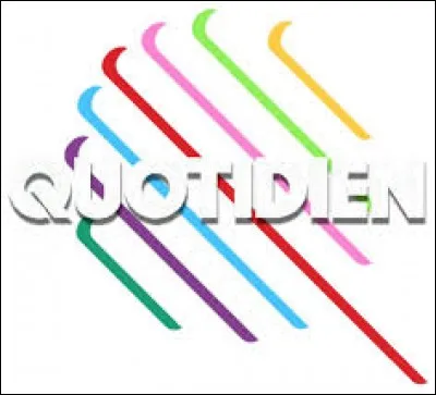 L'émission "Quotidien" diffusée sur TMC est présenté par Yann Barthès.