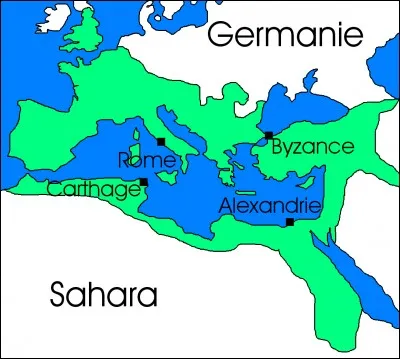 Parmi les pays actuels ci-dessous, lequel n'a jamais été soumis complètement ou en partie, directement ou indirectement à l'Empire romain ?