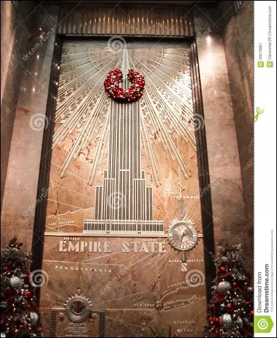 Quelle roche est la plus présente à l'intérieur de l'Empire State Building ?