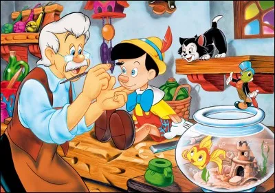 Comment s'appelle le grand-père de Pinocchio ?