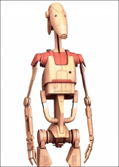 A quelle classe correspondent les droïde marqués de rouge bordeaux ?