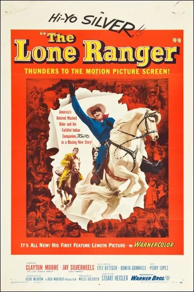 "The Lone Ranger" est un long-métrage américain de 1956, réalisé par Stuart Heisler. Quel est le titre de ce film en version française ?