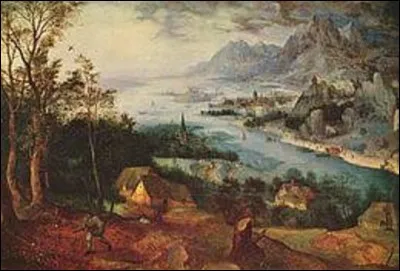 Quel peintre du mouvement renaissance flamande a réalisé ce tableau, aujourd'hui conservé au Timken Museum of Art situé à San Diego en Californie, intitulé « Paysage fluvial avec la parabole du semeur », datant de 1557 ?